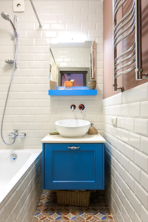 плитка для маленькой ванной комнаты дизайн фото 28