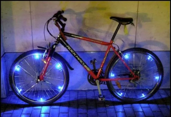 Подсветка для вело