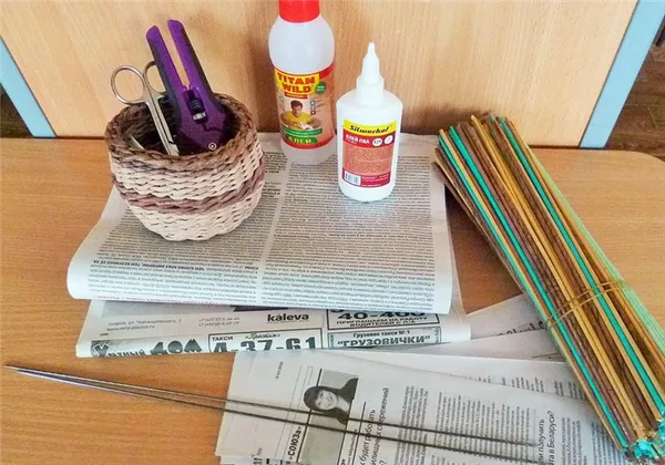 Плетение из газетных трубочек: мастер-классы, идеи и советы