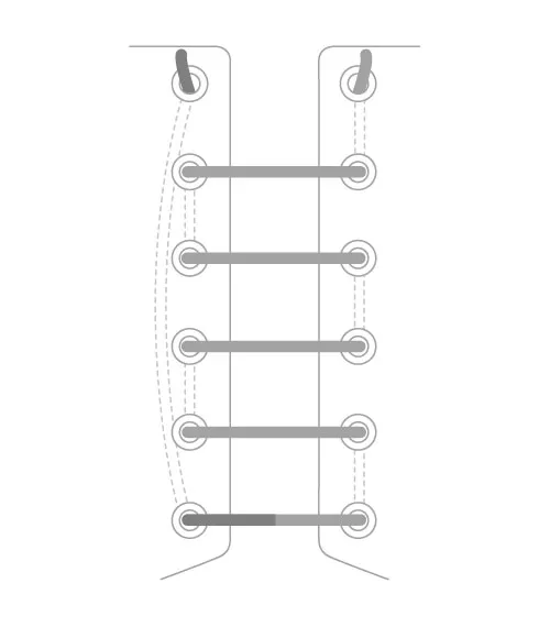 Как зашнуровать кроссовки: петлями, лестница и другие варианты