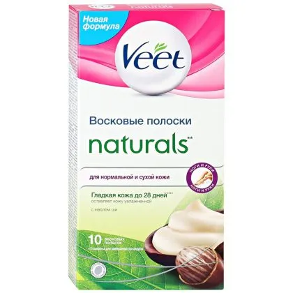 Отзыв о Восковые полоски VEET Easy-GelWax для нормальной кожи: хватает на долго