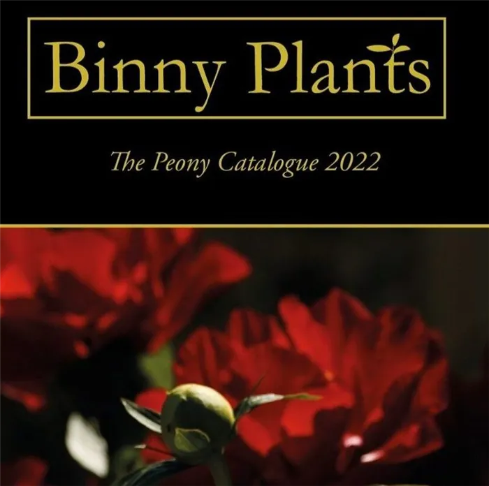 Каталог питомника Binny Plants.