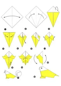 Создание оригами из бумаги для начинающих