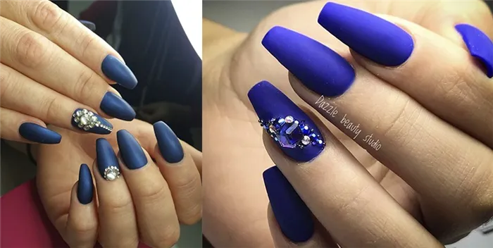 Ballerina nails матовый топ