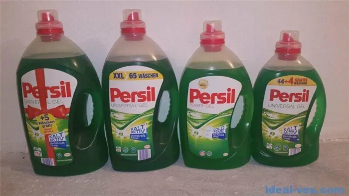 PERSIL, Жидкое средство для стирки