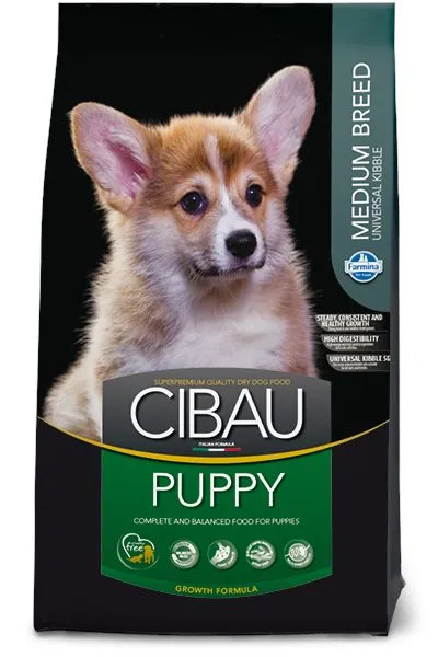 Сухой корм для щенков средних пород Cibau Puppy Medium с птицей 2,5 кг