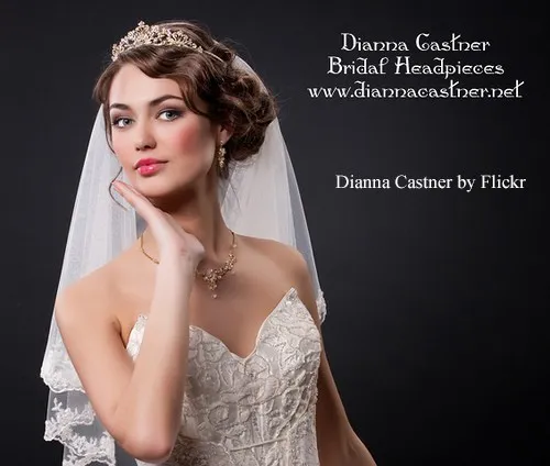 Young beautiful woman in a fashionable wedding dress on a black background