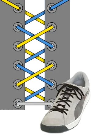 Как зашнуровать кроссовки: петлями, лестница и другие варианты