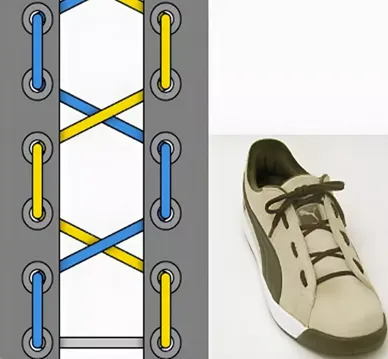 Как зашнуровать кроссовки: петлями, лестница и другие варианты