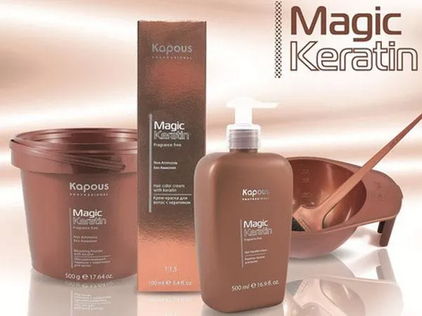 Kapous Magic Keratin Крем-краска для волос без аммиака