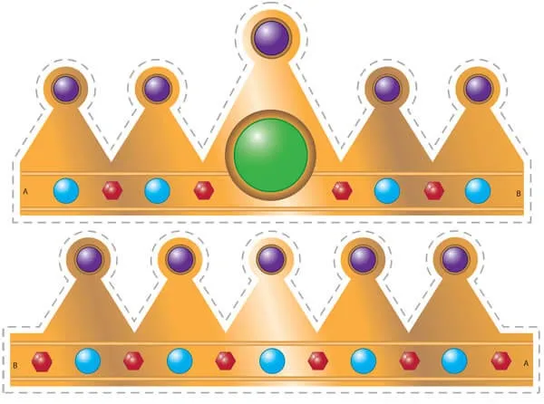 Как сделать оригами в виде короны как сделать корону из бумаги