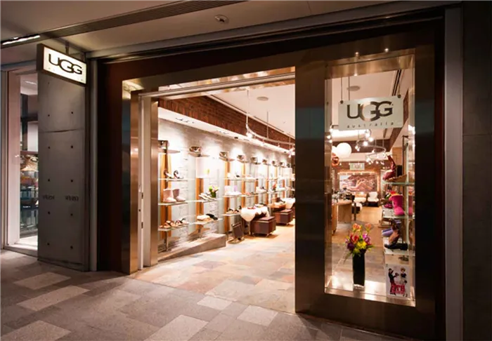 Первый магазин UGG Australia в Японии