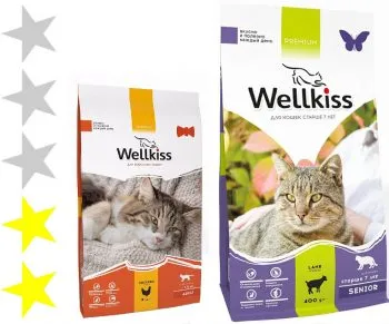 Корм для кошек и кошачьи консервы Wellkiss