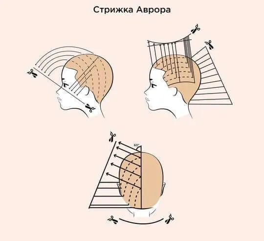 Варианты женской стрижки Аврора и кому она идет