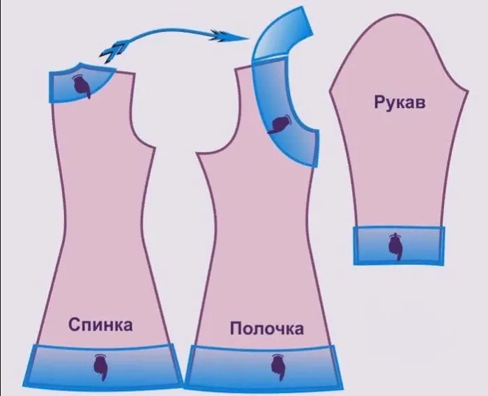 Выкройка для карнавального костюма снегурочки