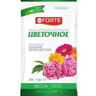 Гранулированное удобрение Цветочное Bona Forte