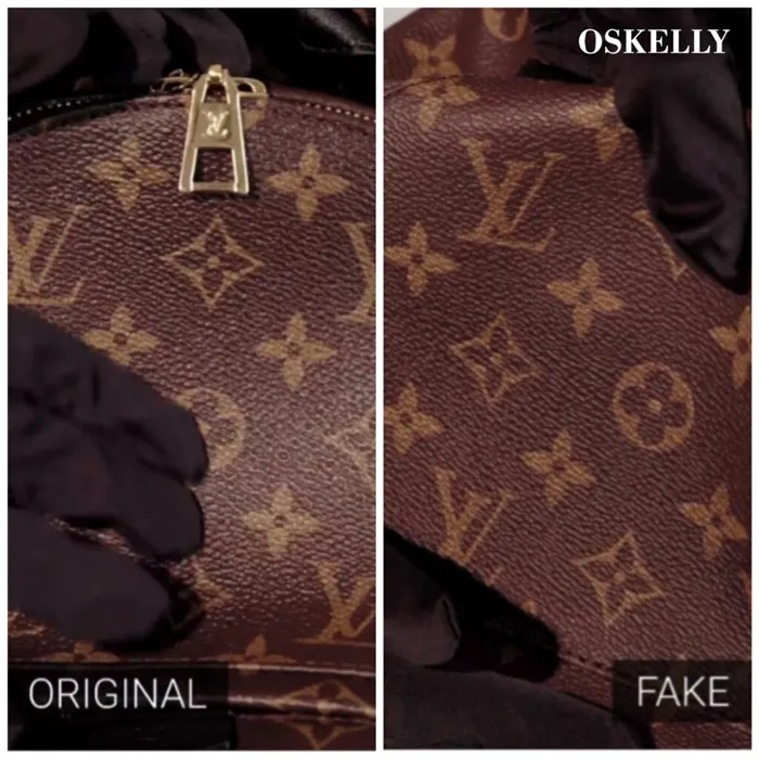 Real or fake: как отличить оригинал Louis Vuitton Palm Springs от подделки