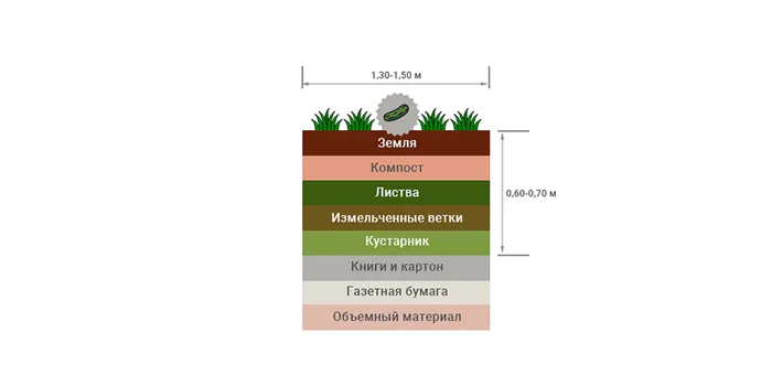 Описание грядок для огурцов и их подготовка