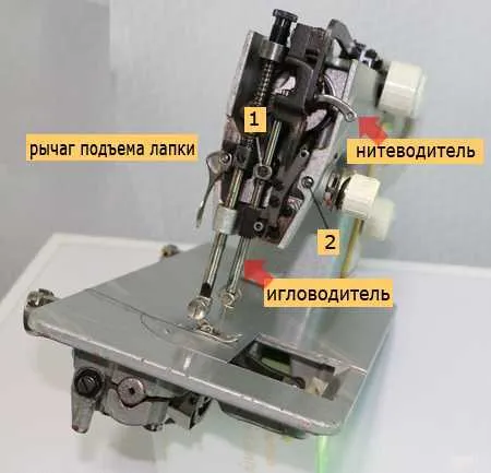 Пример поломки швейной машины