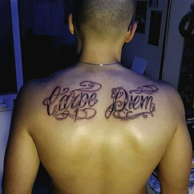 carpe diem tattoo