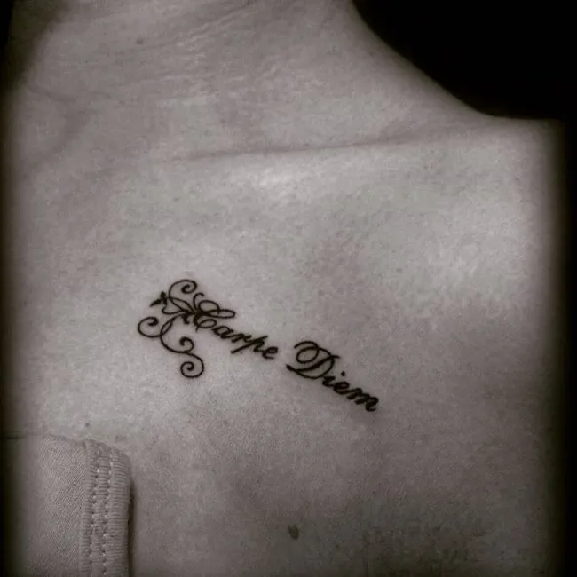 carpe diem tattoo