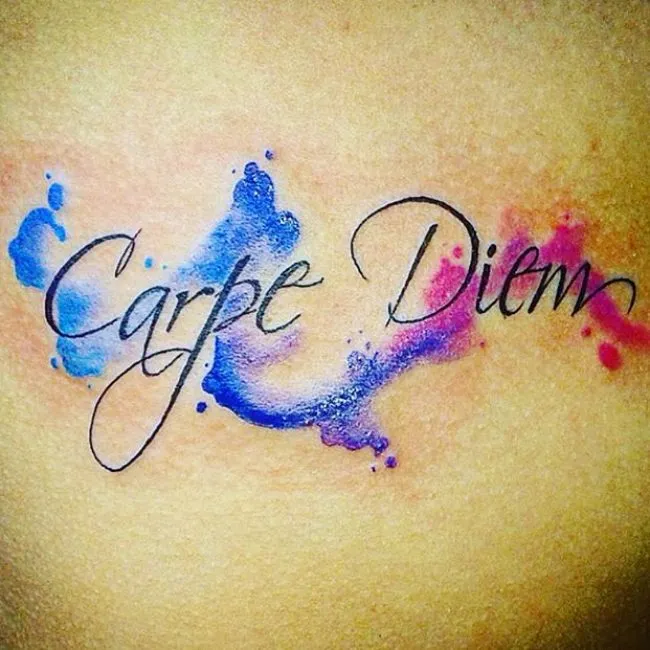 carpe diem tattoo