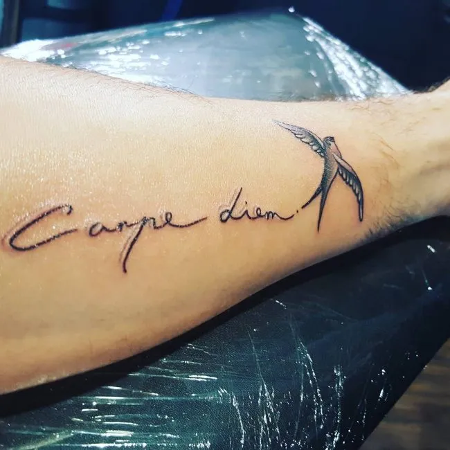 carpe diem tattoo