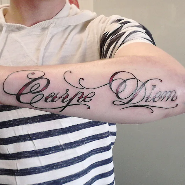 carpe diem tattoo