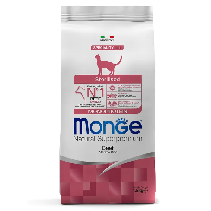 Monoprotein Sterilized Beef